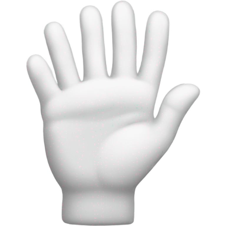 white point hand cursor icon emoji