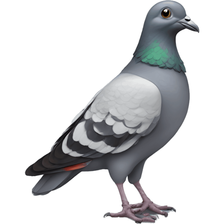 pigeon with boots emoji