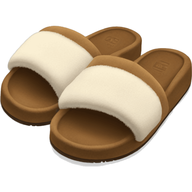 Ugg slides emoji