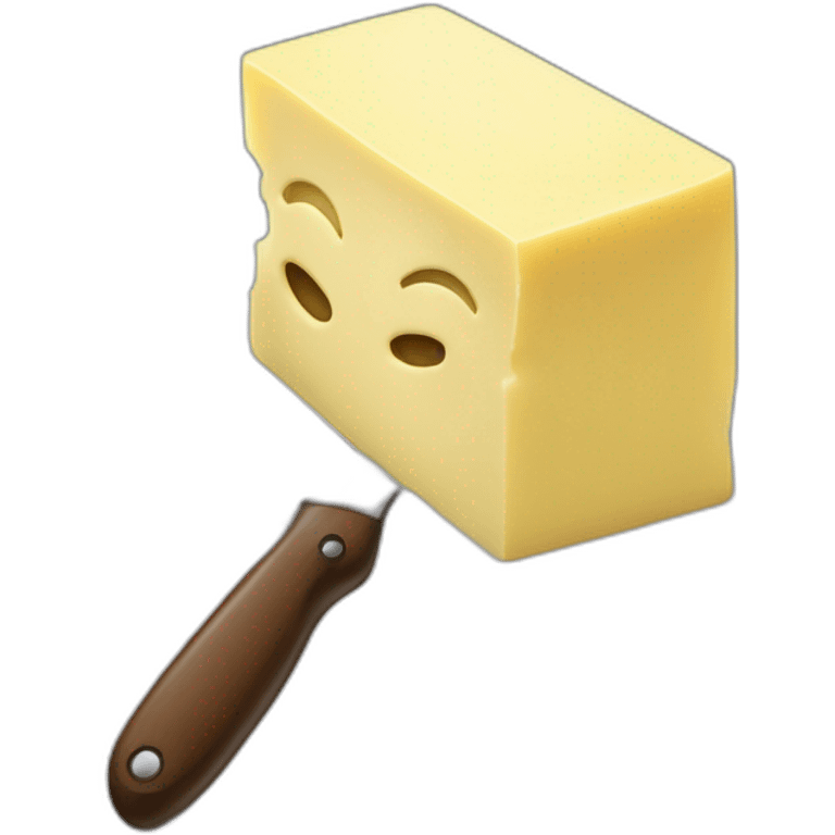 butter on the knife emoji