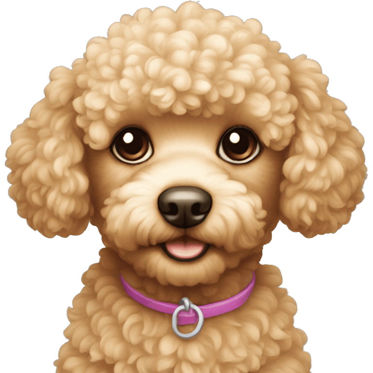 Toy poodle emoji