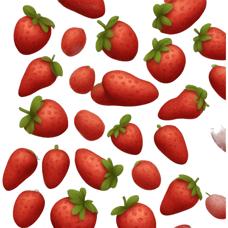 red fruits  emoji