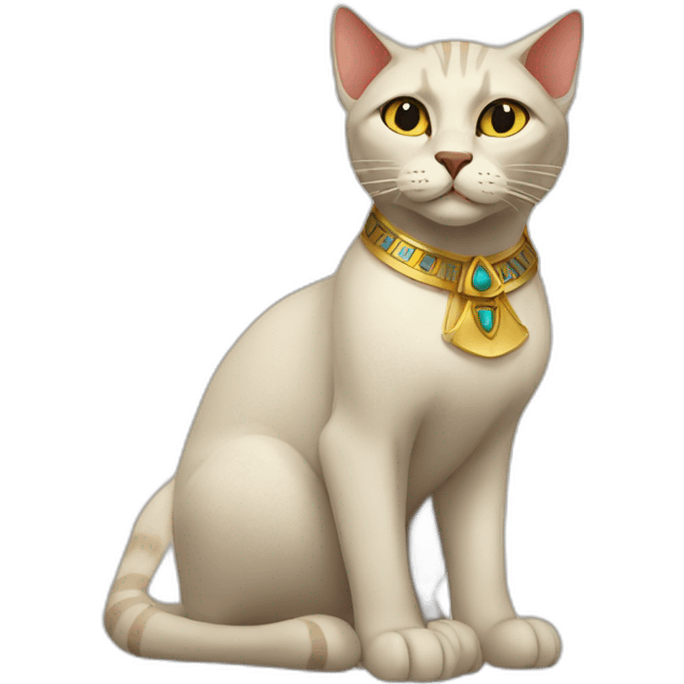 Egyptian cat emoji