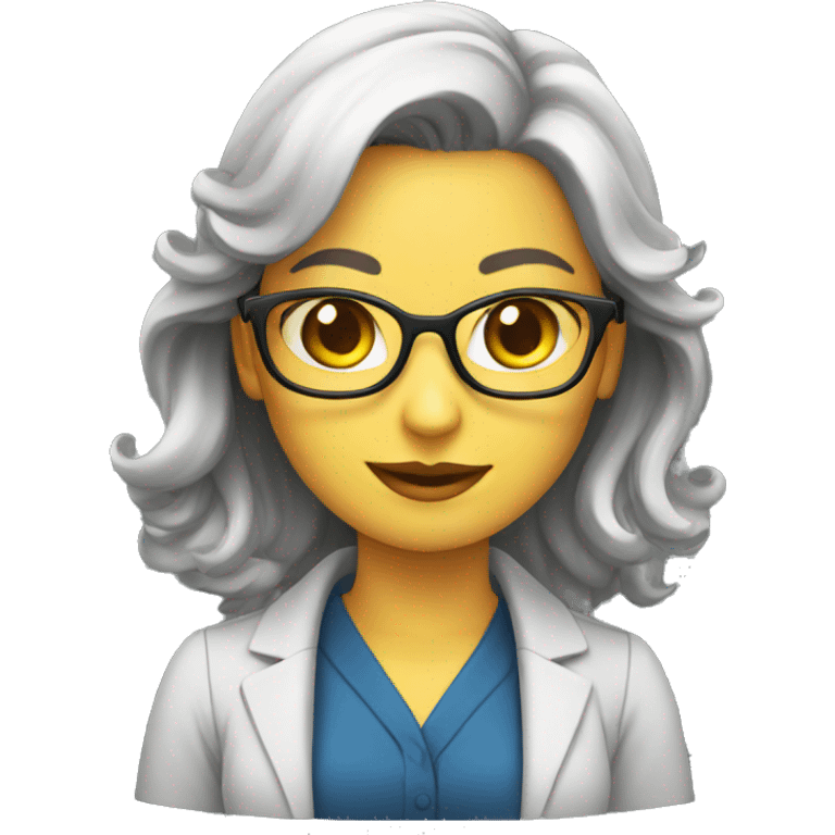 Beautiful librarian emoji