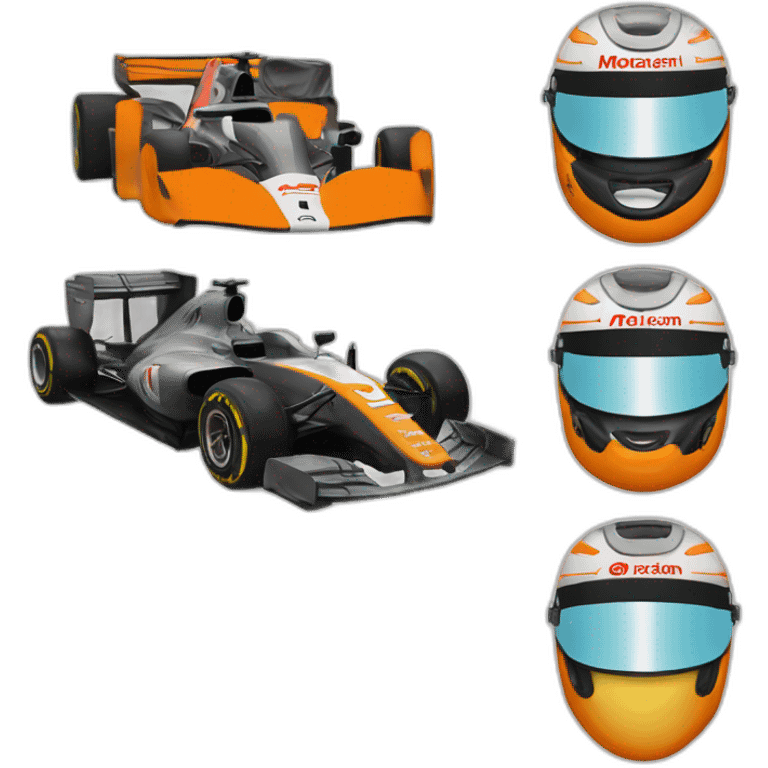 formule 1 mclaren emoji