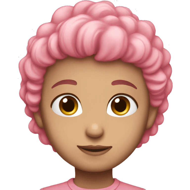 Pink promise emoji