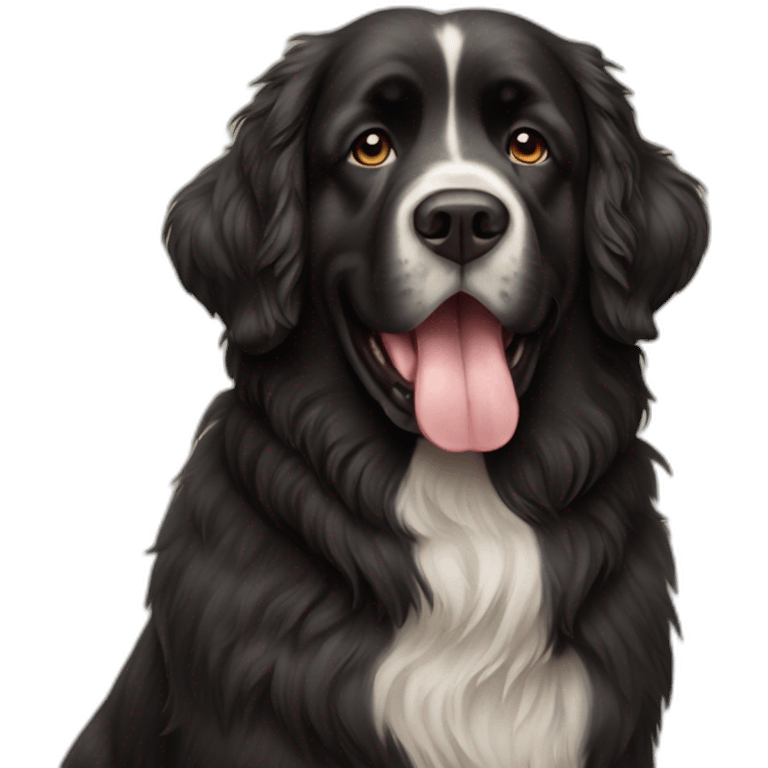 Dog Newfoundland emoji