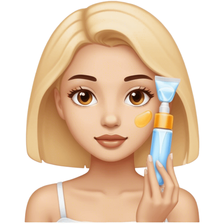 skin care girl emoji