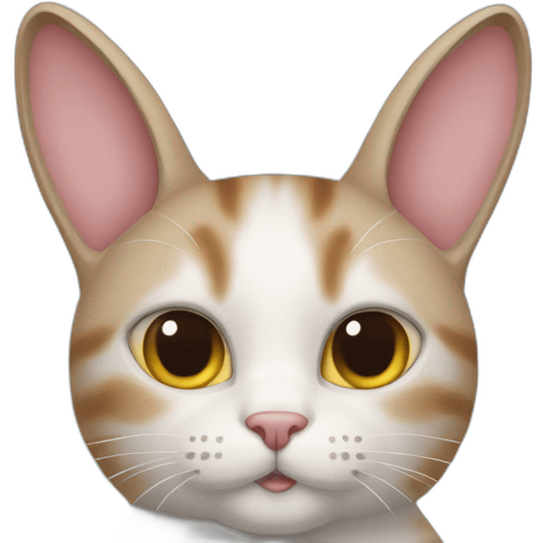 cat with bunny ears emoji