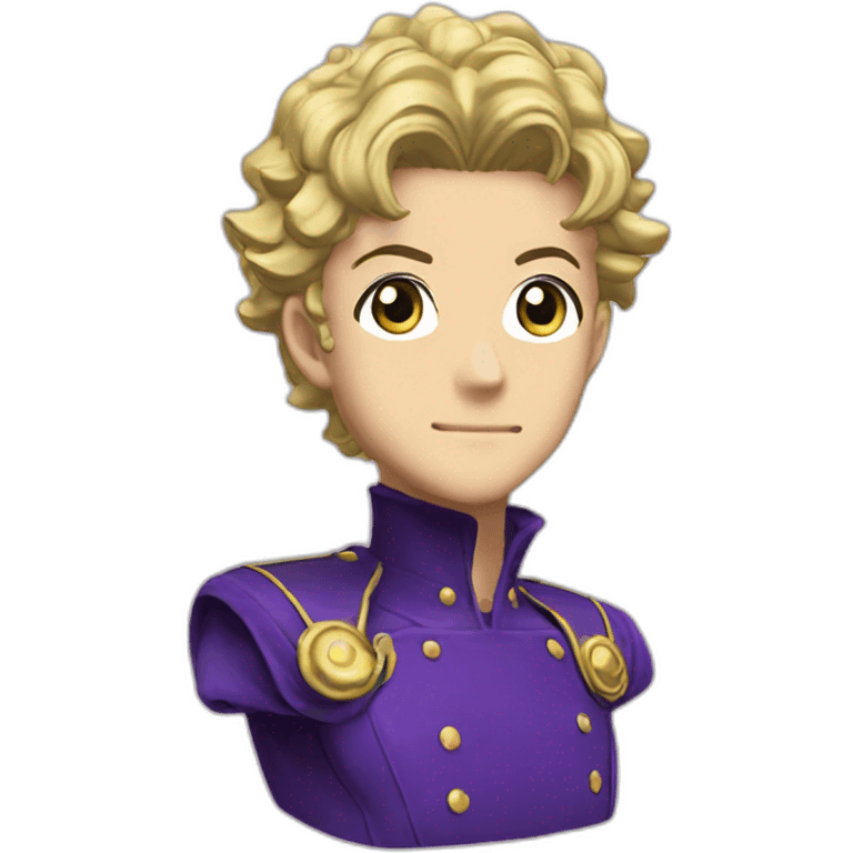 Giorno Giovanna jojos bizarre adventure emoji