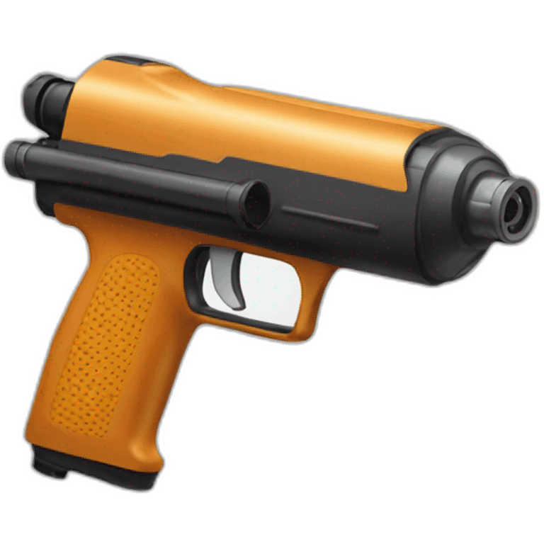 Spraytan gun emoji