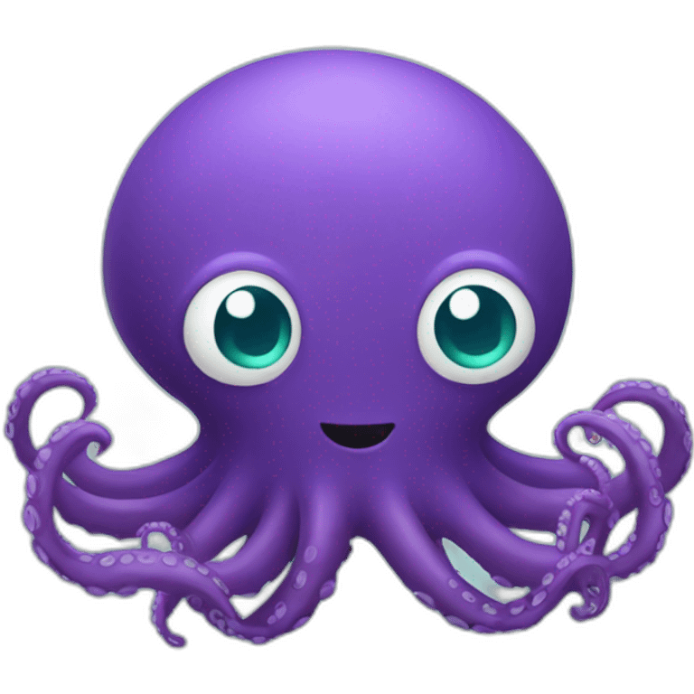 Octopus video player emoji