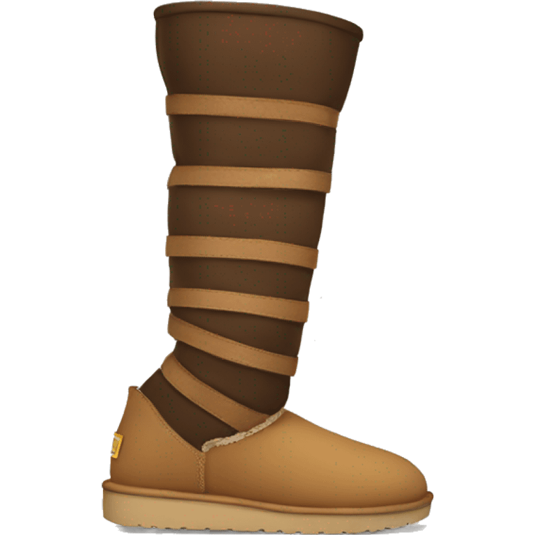 short platform UGGs emoji