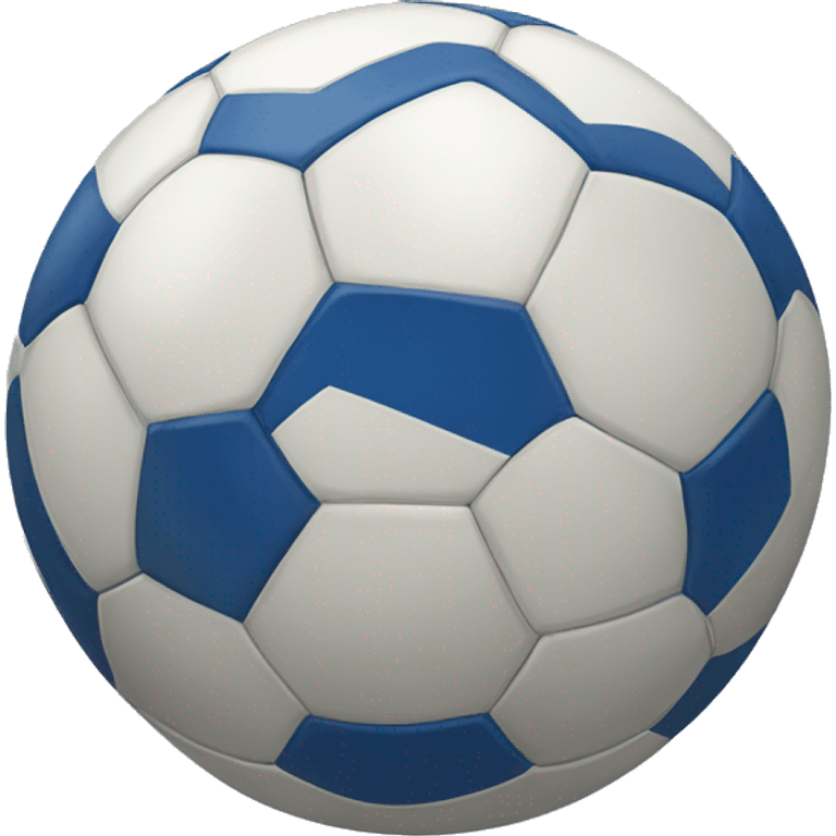 bola de futebol azul emoji