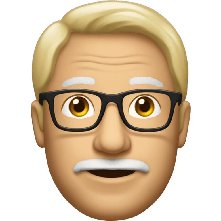 Mann mit Brille,  geheimratsecke  und total süß, 41 Jahre,  braunblond emoji