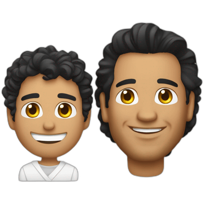 Carlos vives and romeo santos emoji