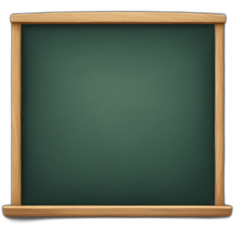 blackboard classroom emoji