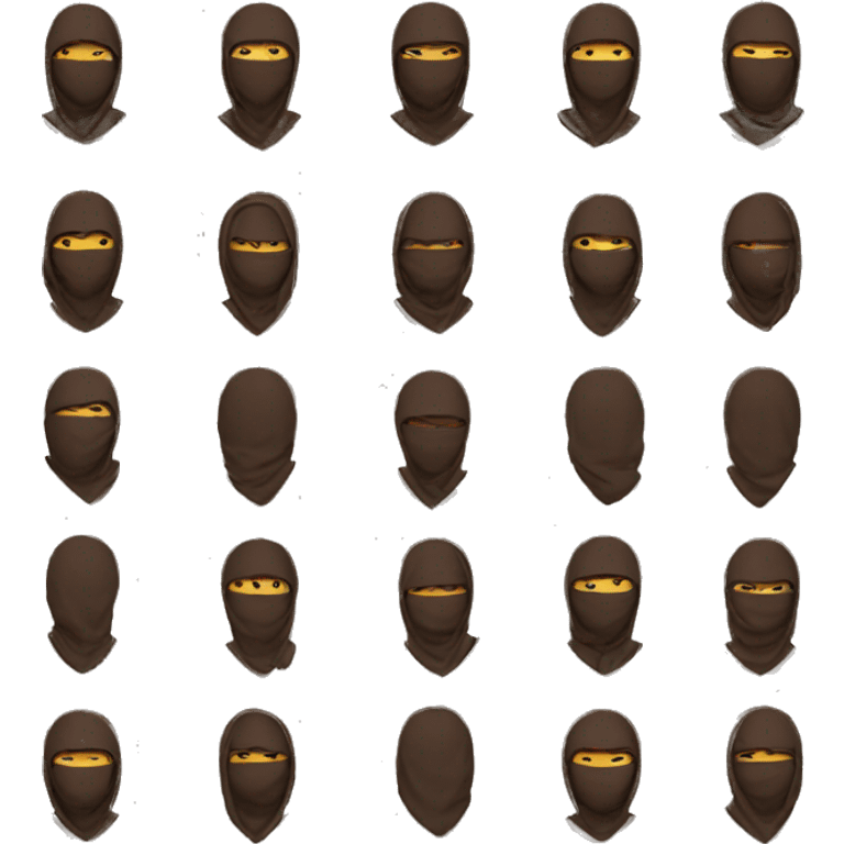 brown ninja emoji