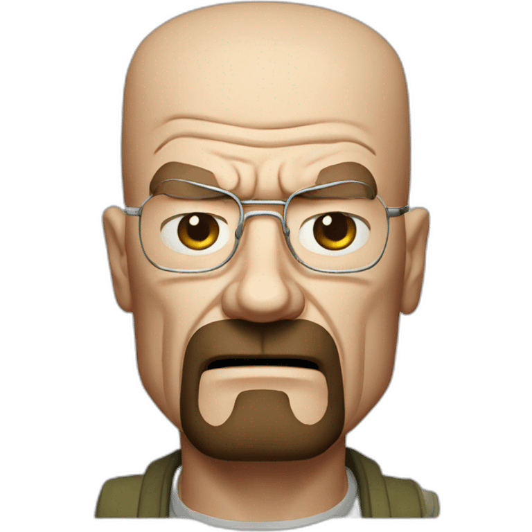 Angry walter white emoji