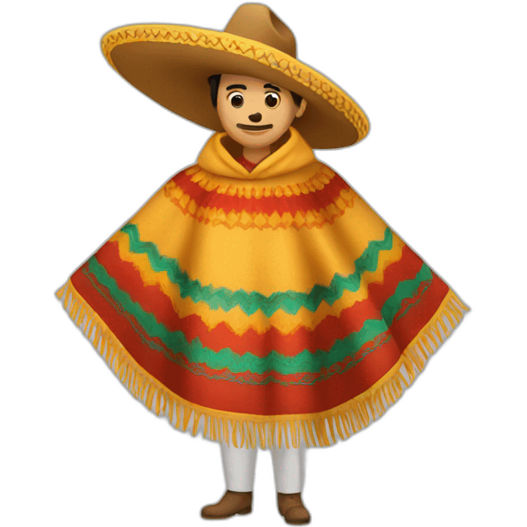 mexican poncho emoji