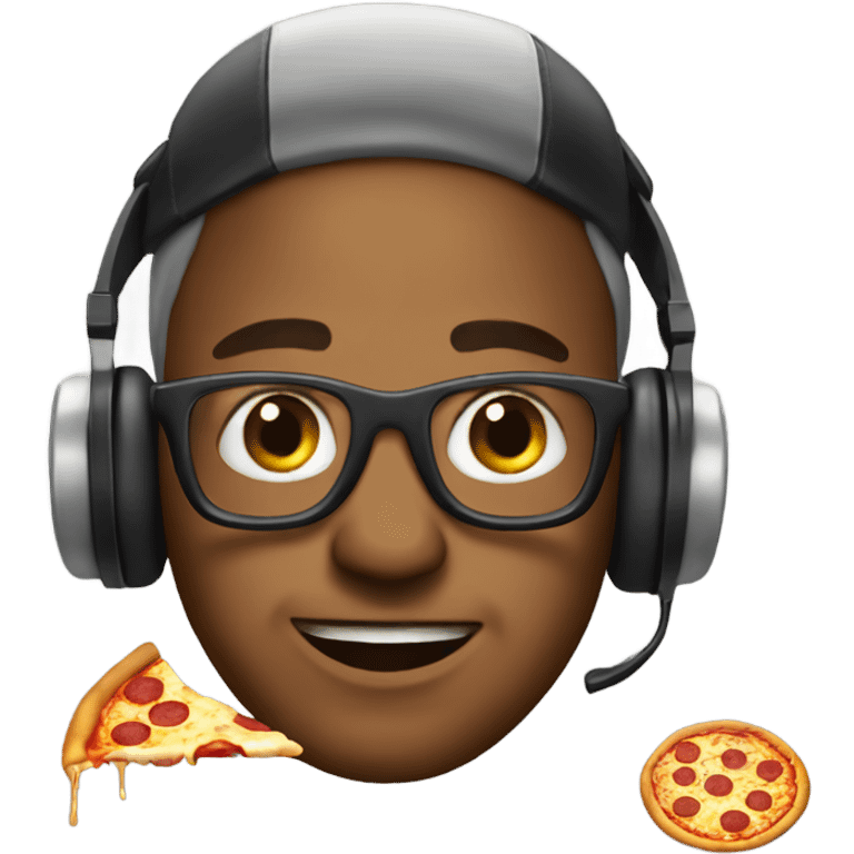 Pizza DJ emoji