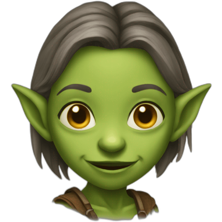 female goblin emoji