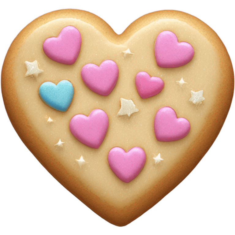 Fairy cookie heart emoji