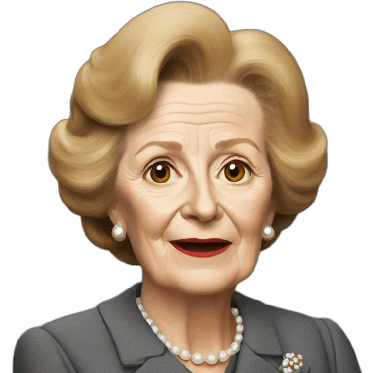 margaret thatcher's fursona emoji