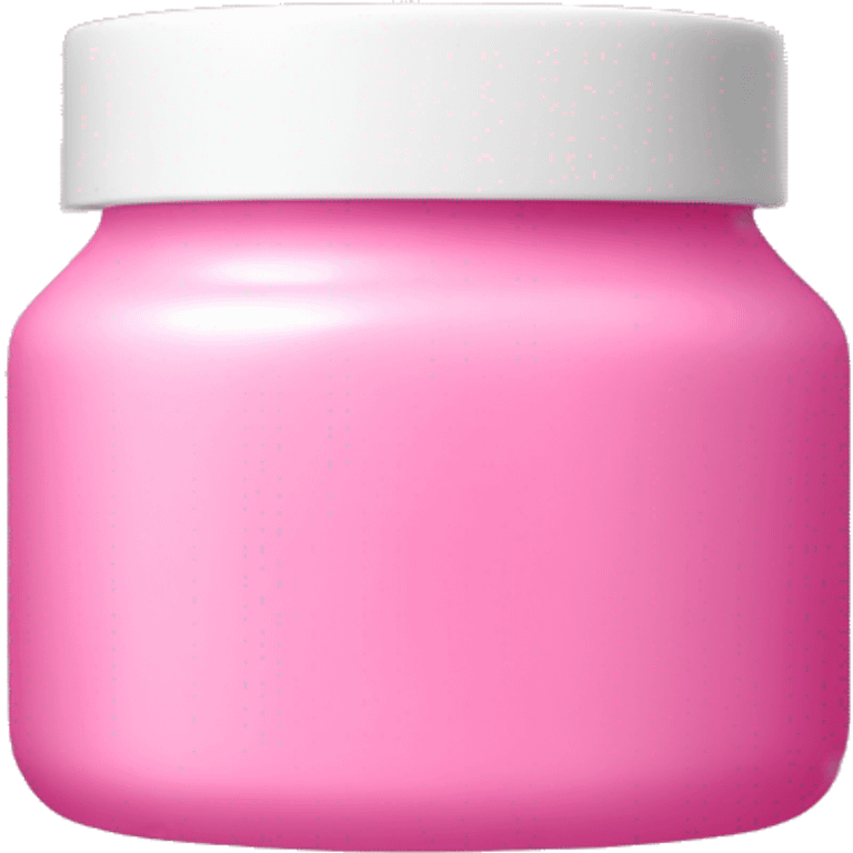 pink body cream jar emoji