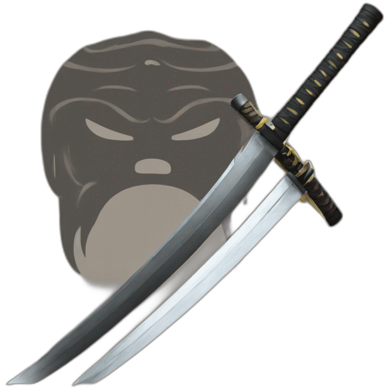 Katana emoji