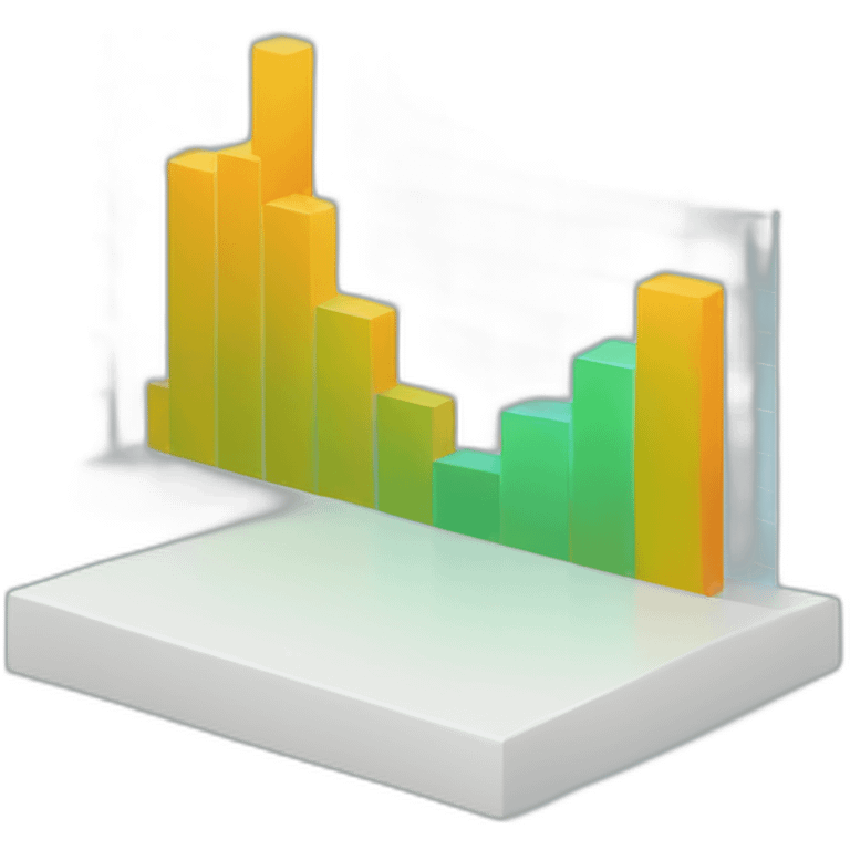 a graph of growing demand in business digitalization emoji