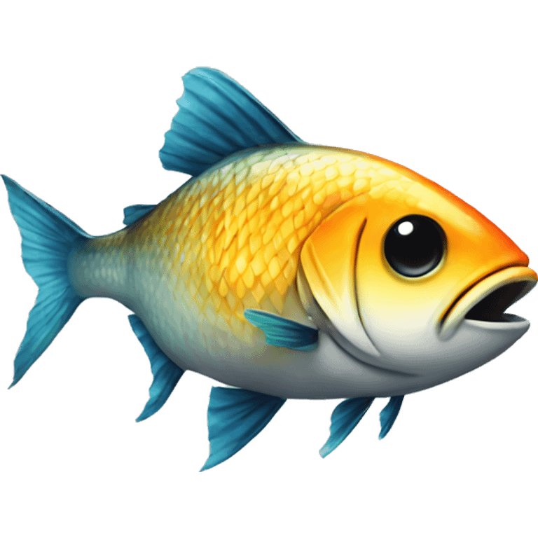 Fish DJ emoji