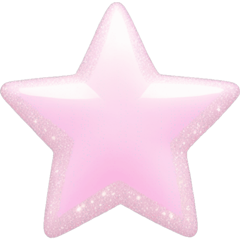 pale pink star sparkle emoji