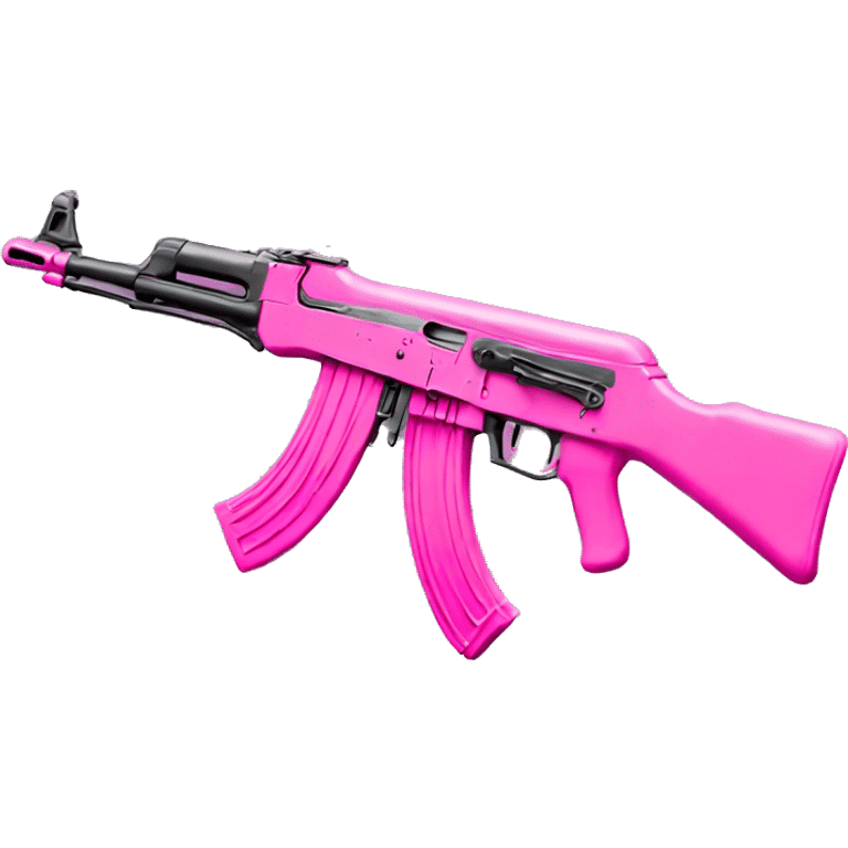 pink ak47 emoji