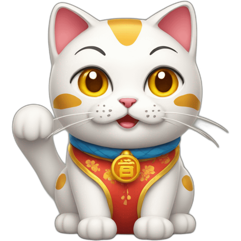 lucky cat emoji