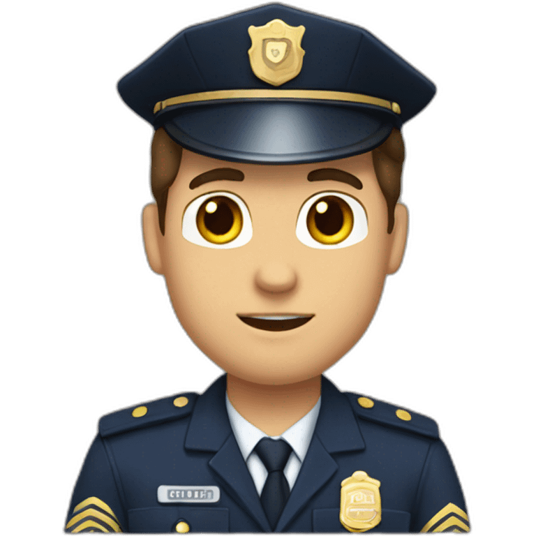 Jake peralta in uniform emoji