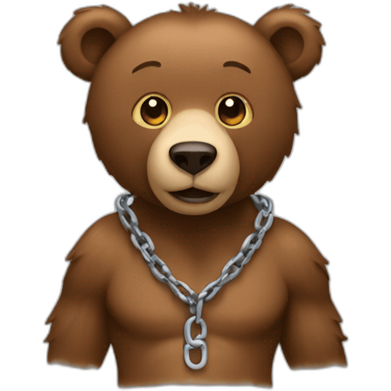 chain-bear emoji