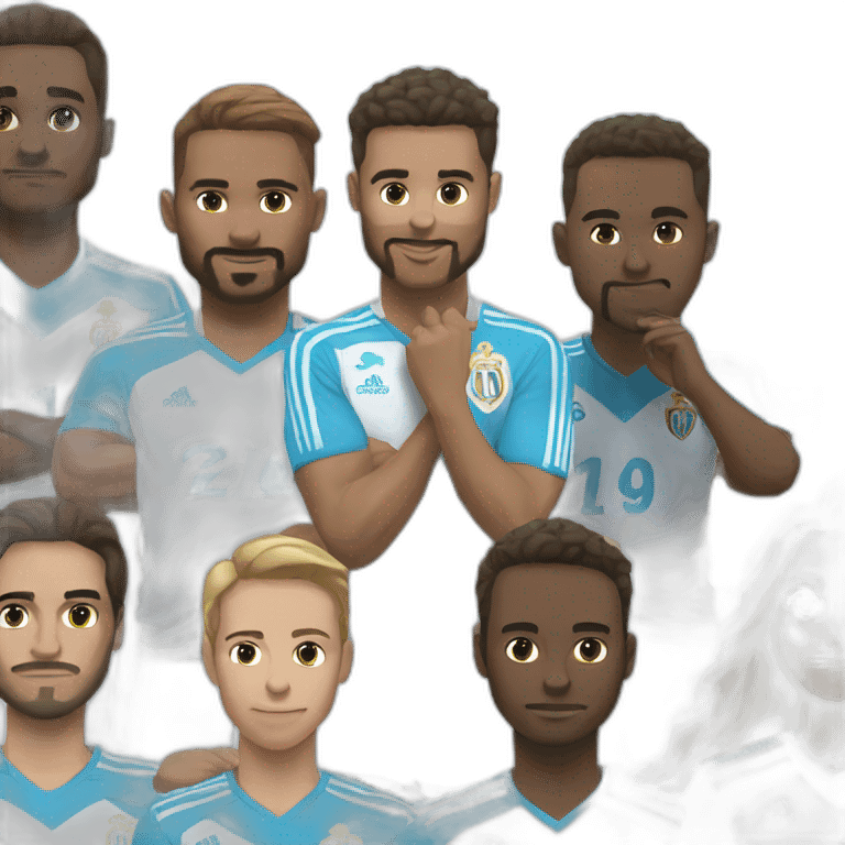 Olympique de Marseille emoji