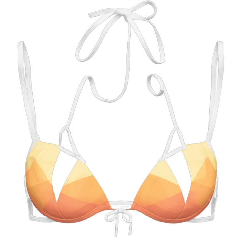 triangle bikini top emoji