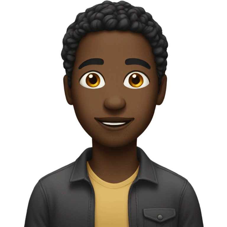 black person emoji