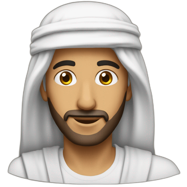 un arabe qui vole emoji