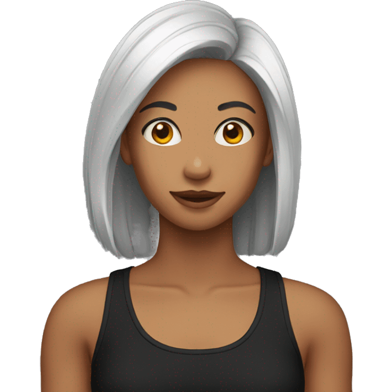 black tank top emoji