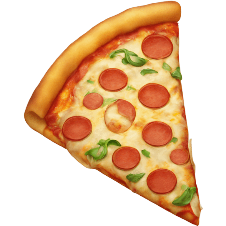 Pizza smile emoji