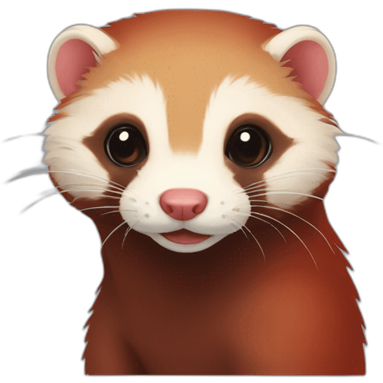 Red ferret emoji