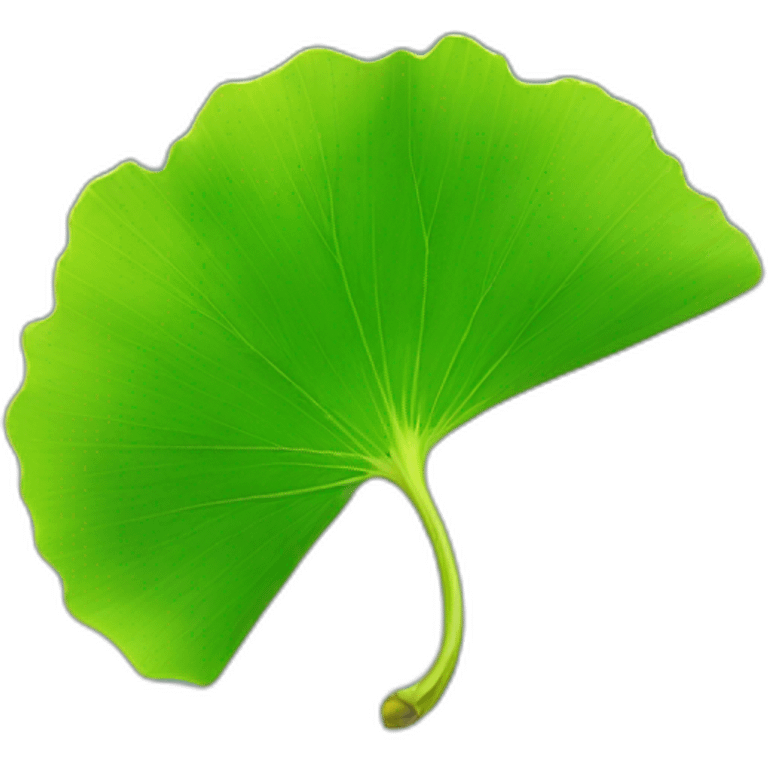 ginko leaf emoji