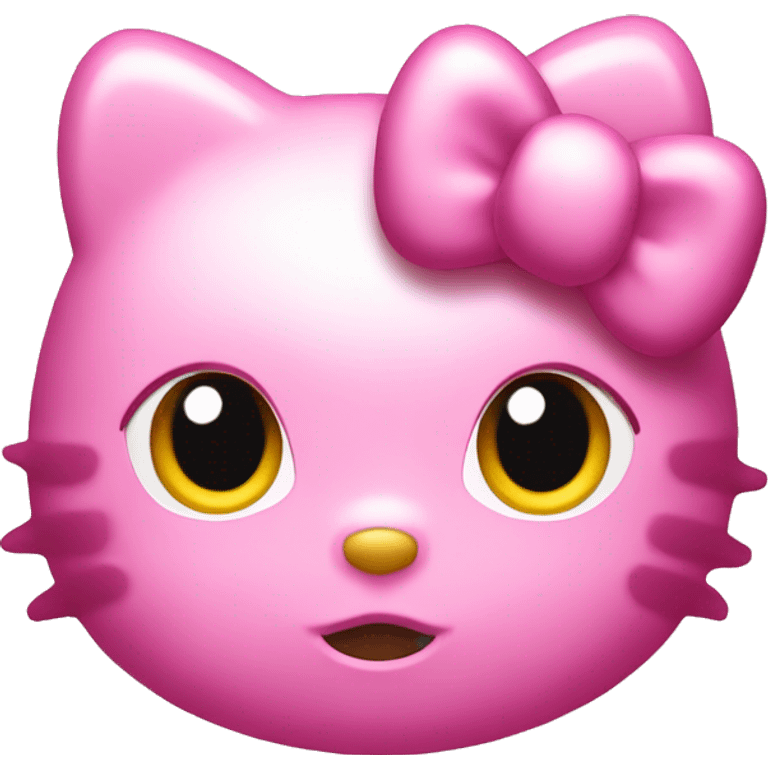 Hello kitty pink  emoji