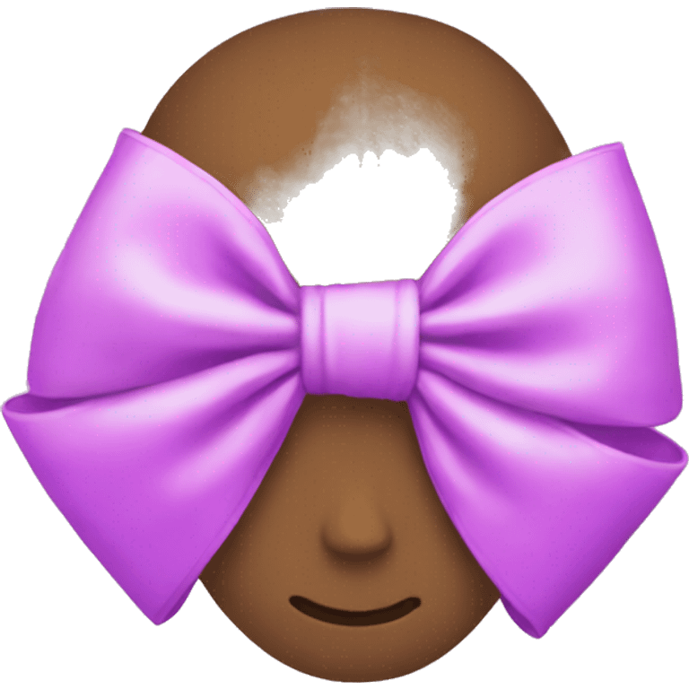 Aesthetic bow emoji