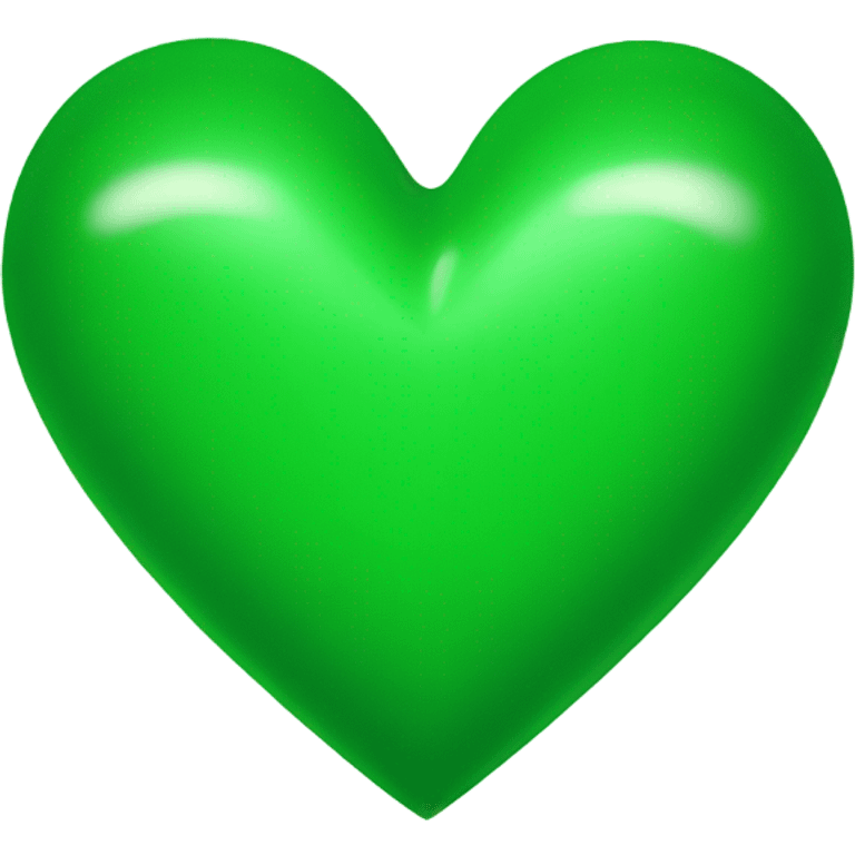 green heart emoji