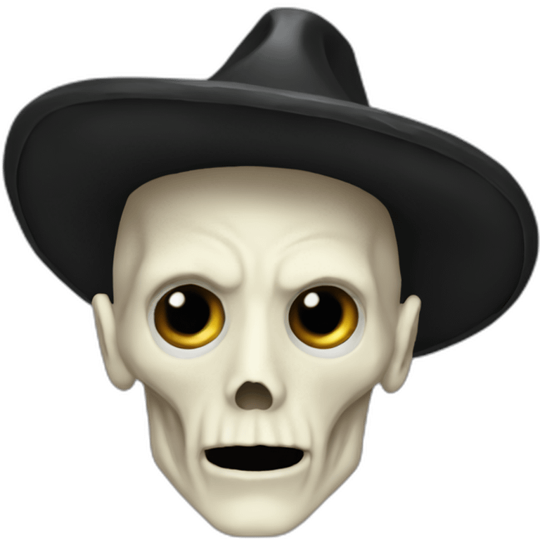 Lord Voldemort with a sombrero emoji