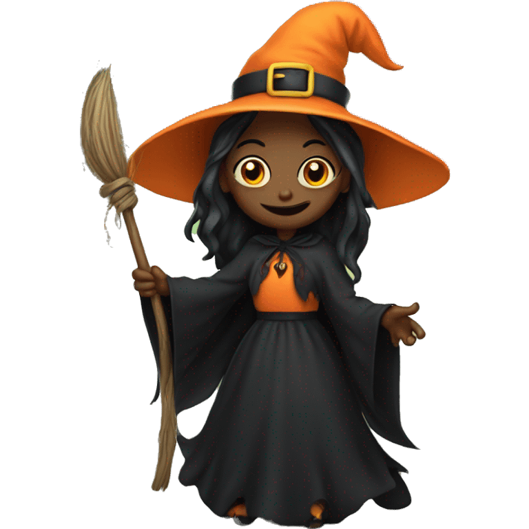 halloween witch emoji